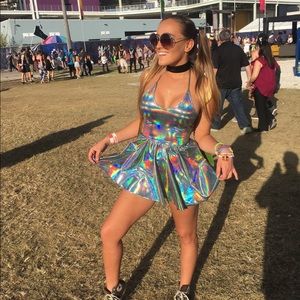 Techno Baby Skater Dress